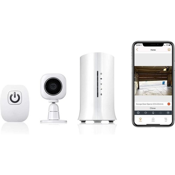Home8 Video-Verified Garage Door Control Relay System - Free Basic Srvc w/ Alexa - Picture 1 of 7